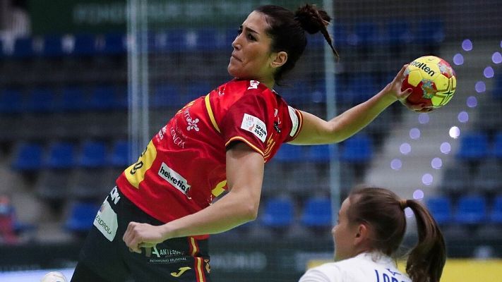 Telediario 1 - Lara González se pierde el Mundial de Balonmano por una lesión en la mano
