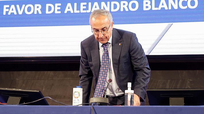 Telediario 1 - Alejandro Blanco, reelegido para un quinto mandato en el COE