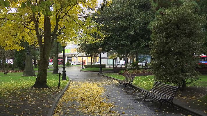 El tiempo - Lluvias y chubascos localmente fuertes o persistentes en el área cantábrica