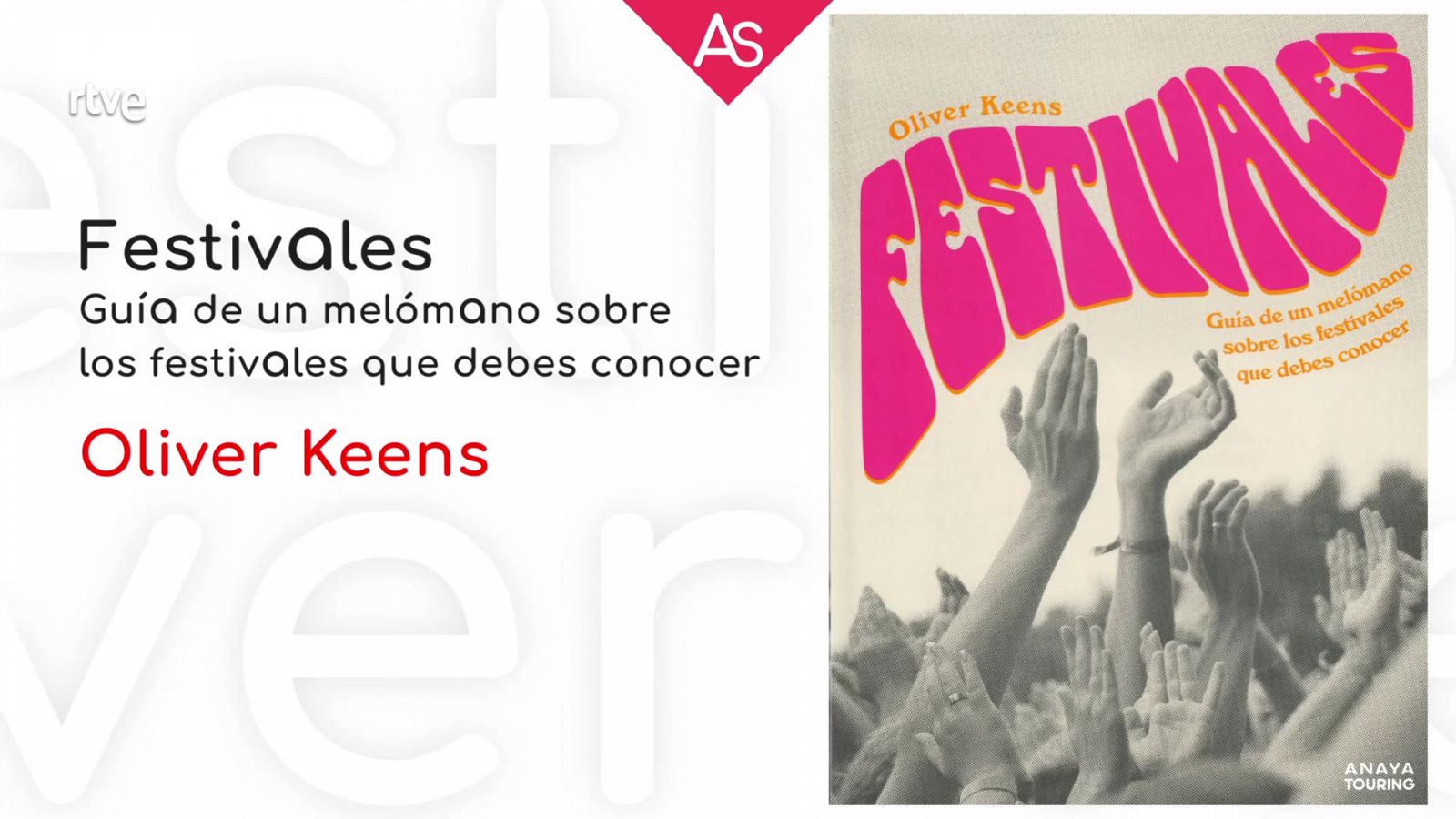 'Festivales, guía de un melómano sobre los festivales que debes conocer' (2021), de Oliver Keens