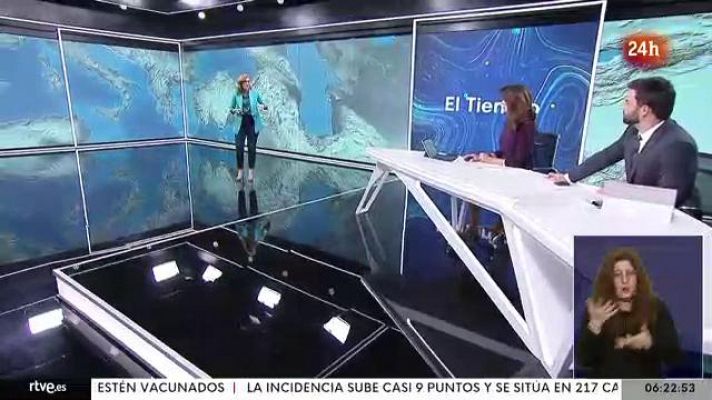 El tiempo - Nieve y fuertes precipitaciones en el norte peninsular