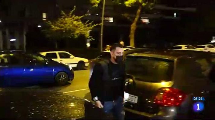 Telediario Matinal - Xavi y la plantilla del Barça unen fuerzas de cara a Múnich en una cena