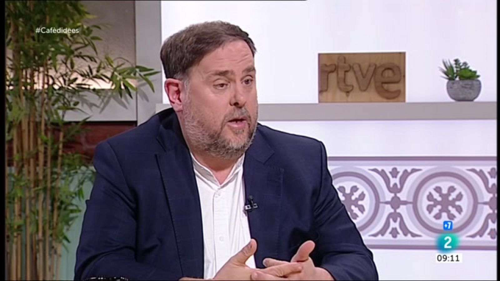 Junqueras veu "poc coherent" que Junts no s'assegui a la taula