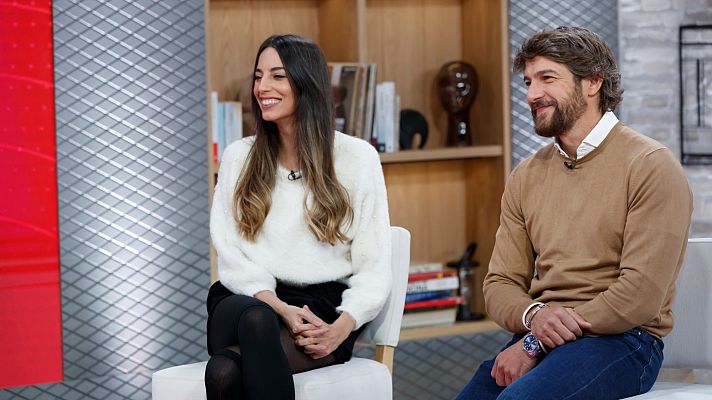 Almudena Cid y Félix Gómez: "El teatro es uno de los lugares más seguros que hay"