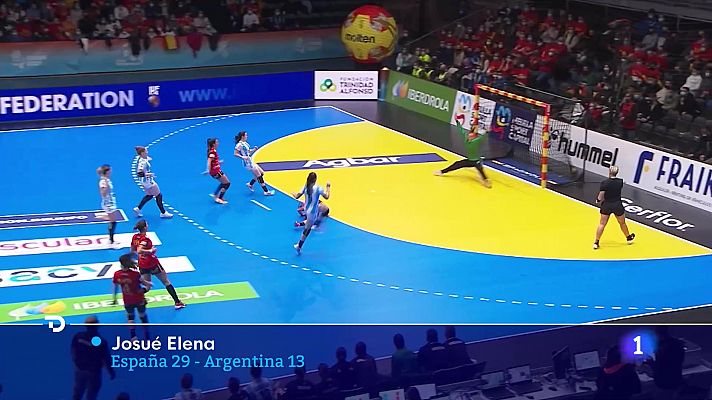 Mireya González ya está con las Guerreras para disputar el Mundial de balonmano