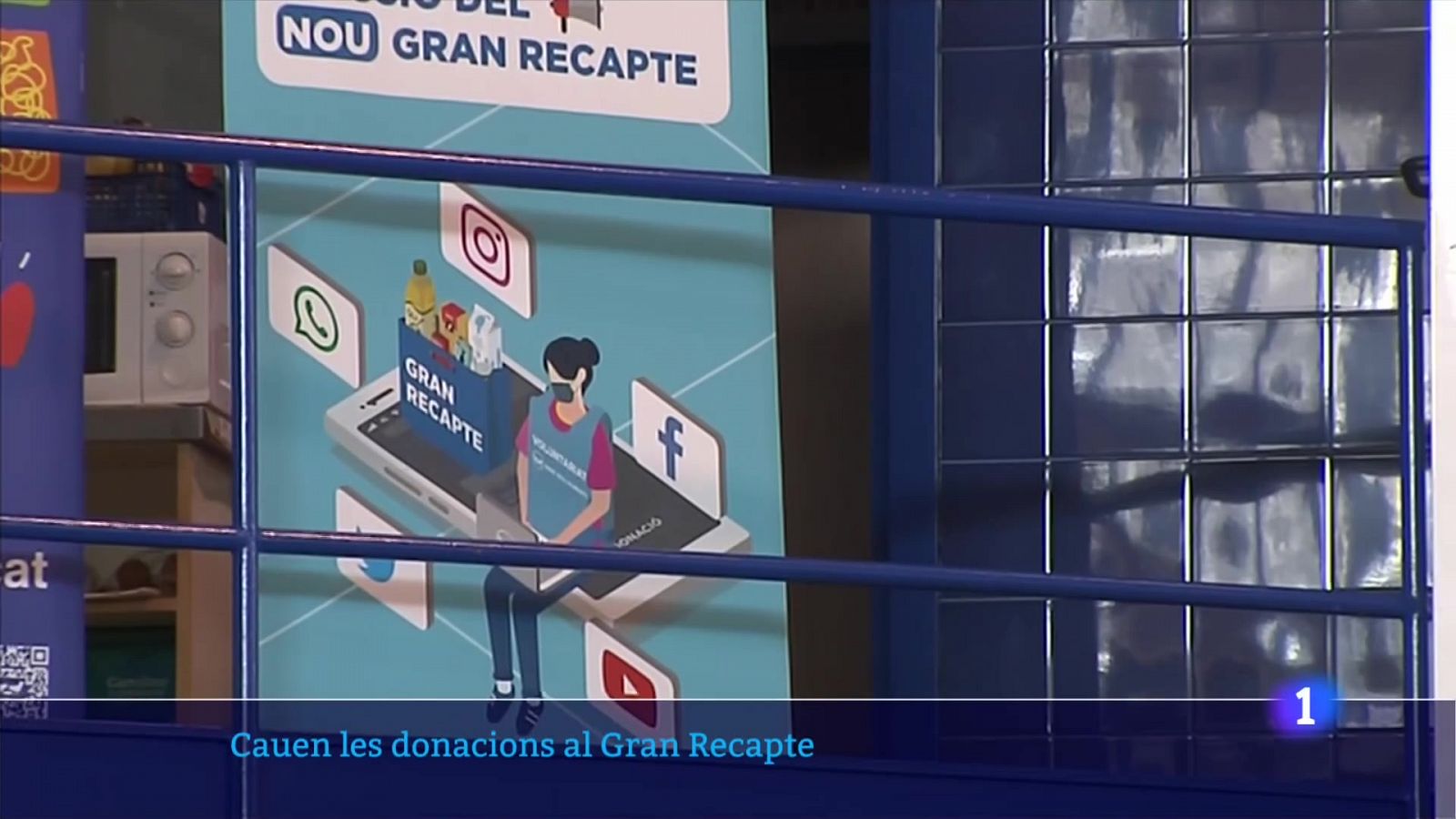 Alerten que les aportacions al Gran Recapte han caigut a la meitat