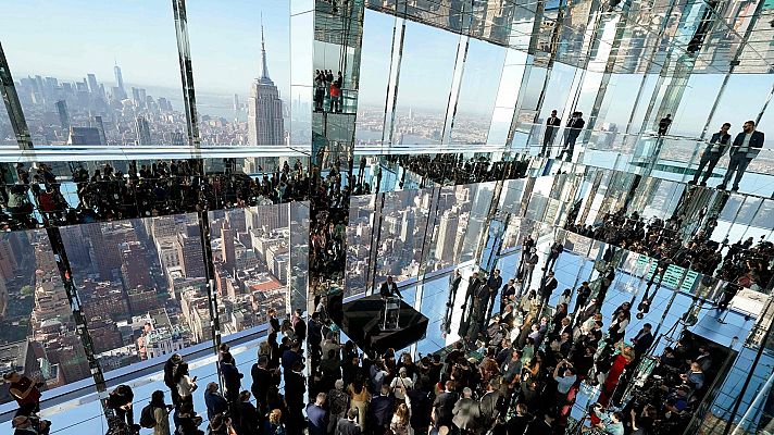 Telediario 1 - El rascacielos 'One Vanderbilt', una nueva forma de sentir el vértigo en Nueva York