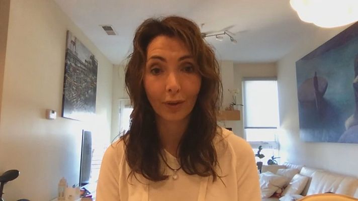 Telediario 2 - Natalia Astrain, seleccionadora femenina sub-17 de EE.UU.