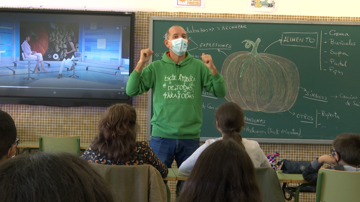 Saber vivir - La clase escolar que aprende con Saber Vivir