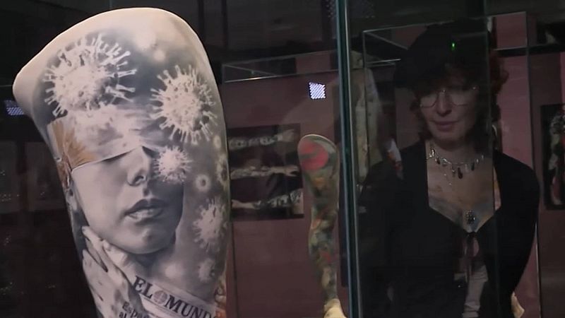 La exposición 'Tattoo. Arte bajo la piel' lleva  la historia del tatuaje al CaixaForum 