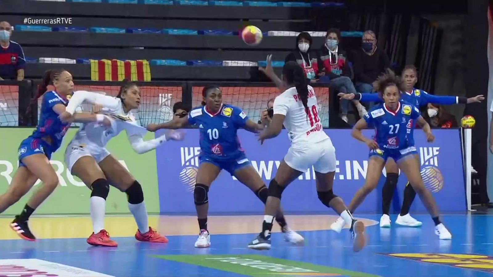 Balonmano femenino: Francia-Angola