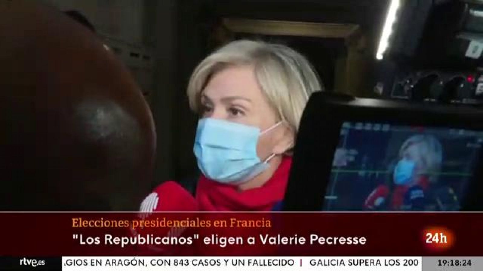 Valérie Pécresse, candidata de Los Republicanos en las presidenciales francesas