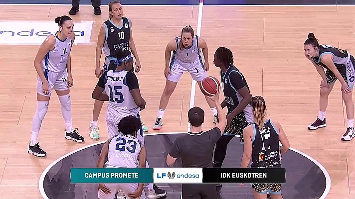 Baloncesto en RTVE - Liga femenina Endesa 11ª: Campus Promete - IDK Euskotren