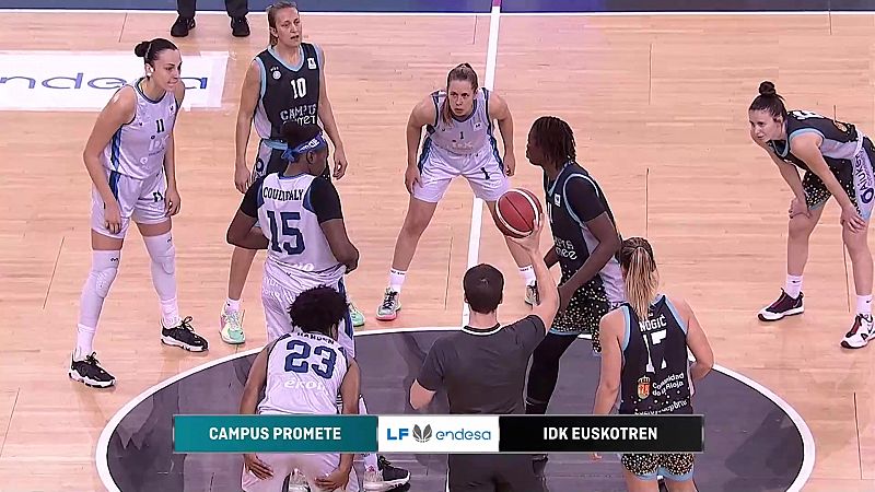 Baloncesto - Liga femenina Endesa 11ª jornada: Campus Promete - IDK Euskotren - ver ahora