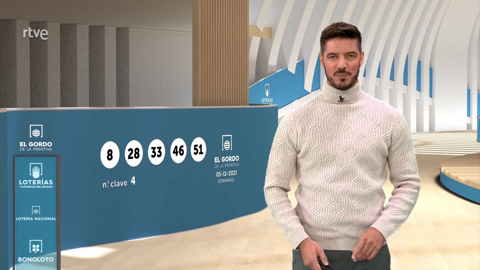 Sorteo de El Gordo de la Primitiva del 05/12/2021 - ver ahora