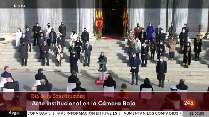 Informativo 24h - Batet reclama "lealtad" a la Constitución y alerta de "las dinámicas de enfrentamiento" en el Congreso