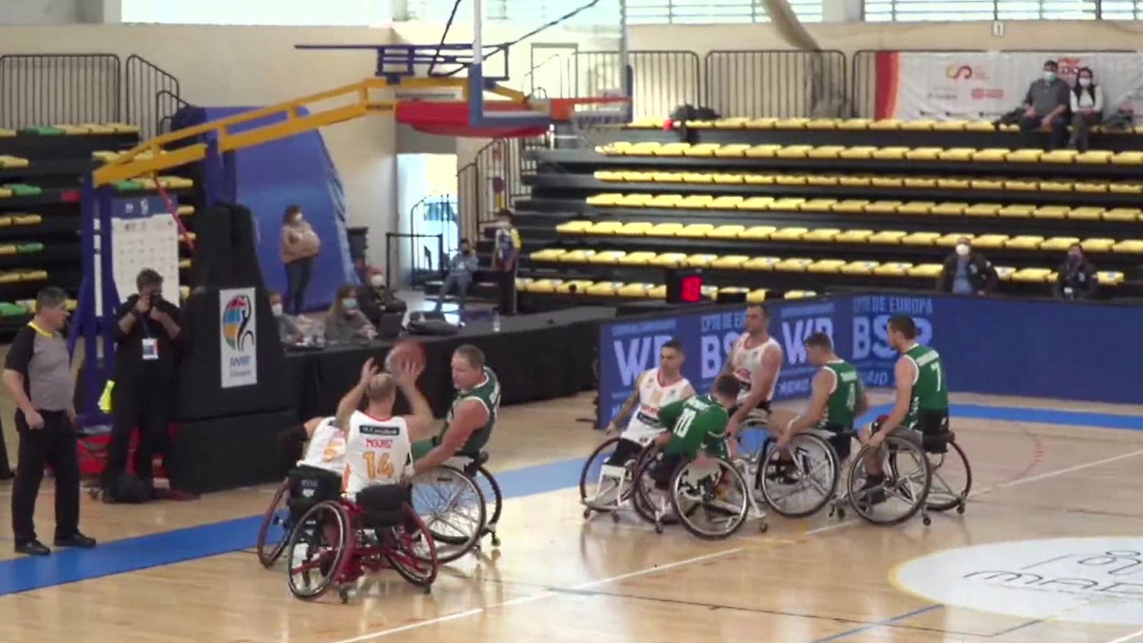 Baloncesto en silla de ruedas - Campeonato de Europa masculino: España - Lituania - ver ahora