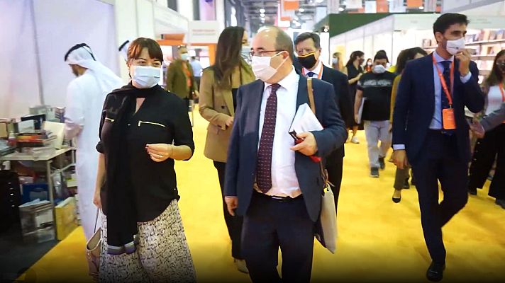 Medina en TVE - Feria del libro de Sharjah