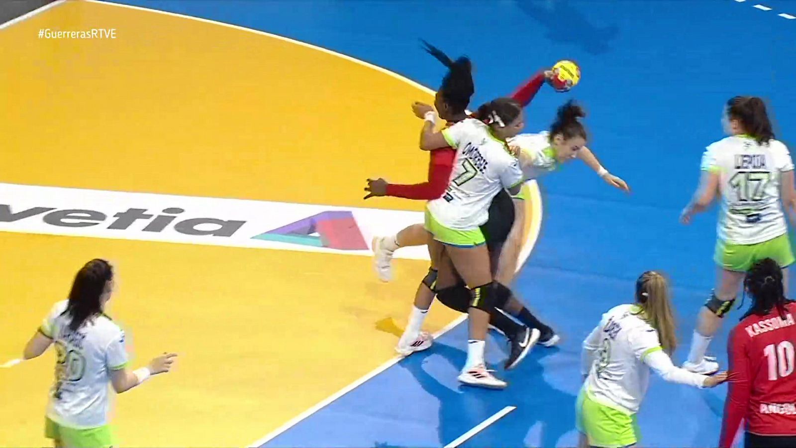 Balonmano femenino: Angola - Eslovenia