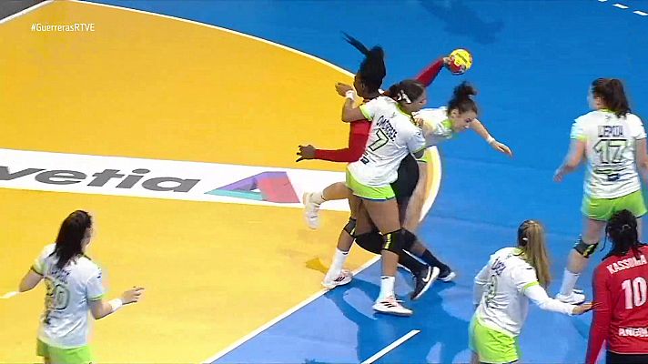 Campeonato del Mundo femenino: Angola - Eslovenia