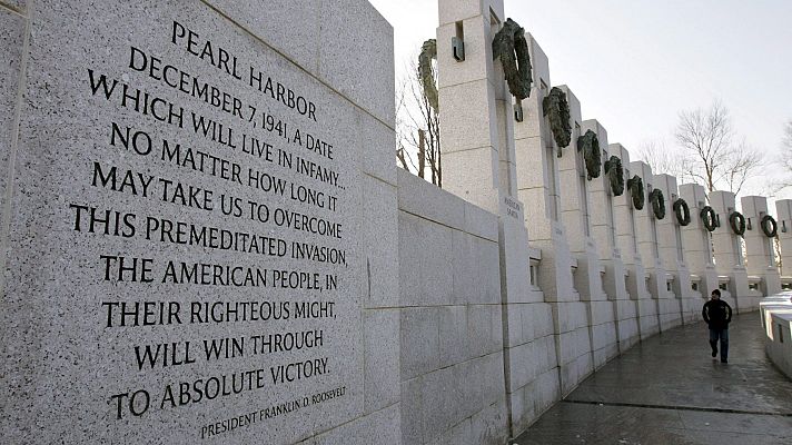 80 aniversario de Pearl Harbor, el ataque que desencadenó la entrada de EE.UU. en la II G.M.