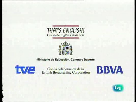 That's English - Módulo 1 - Unidad 3 - Programa 1