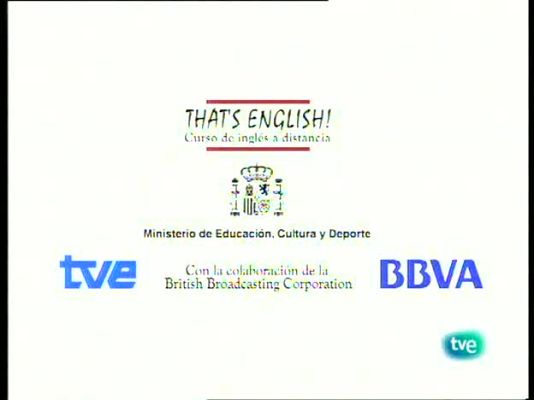 That's English - Módulo 4 - Unidad 3 - Programa 1
