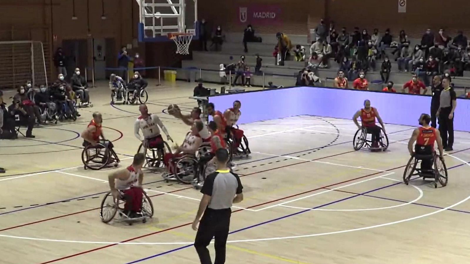 Baloncesto en silla de ruedas: Campeonato de Europa masculino: Polonia - España