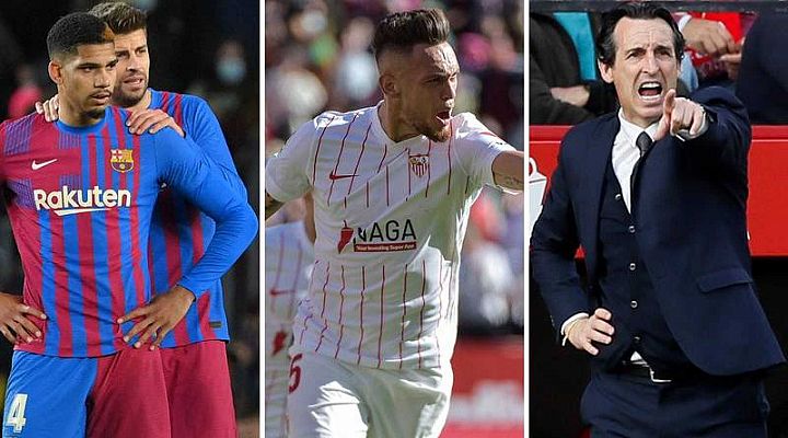 Sevilla, Villarreal y Barça juegan tres finales en Champions