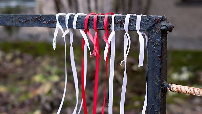 Telediario 2 - Bielorrusia rechaza la vuelta al autoritarismo en el 30 aniversario de la caída de la URSS