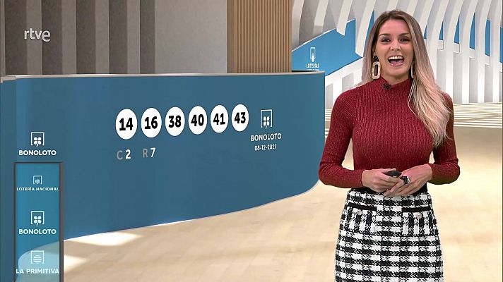 Loterías - Sorteo de la Bonoloto del 08/12/2021