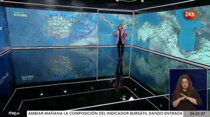 El tiempo - Siete comunidades en alerta por viento y nieve