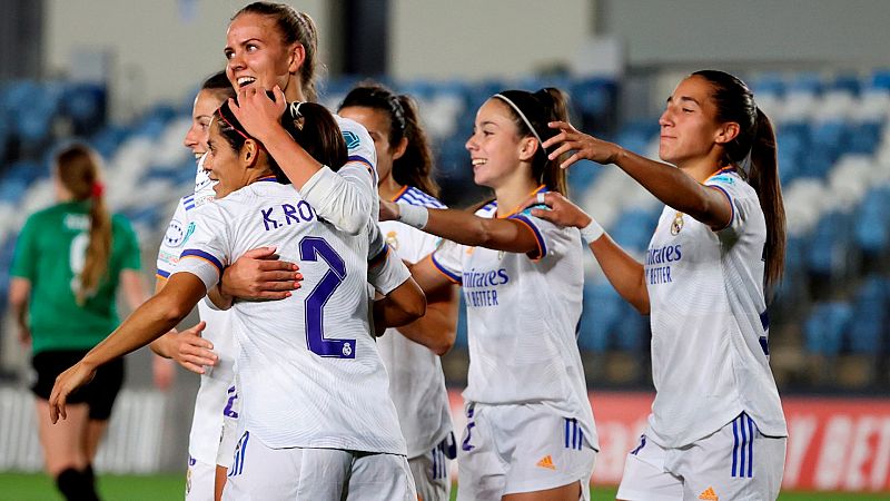 El Real Madrid se mete en los cuartos de la Champions femenina