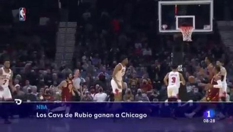 Ricky Rubio roza el doble-doble en la victoria ante los Bulls | Ver