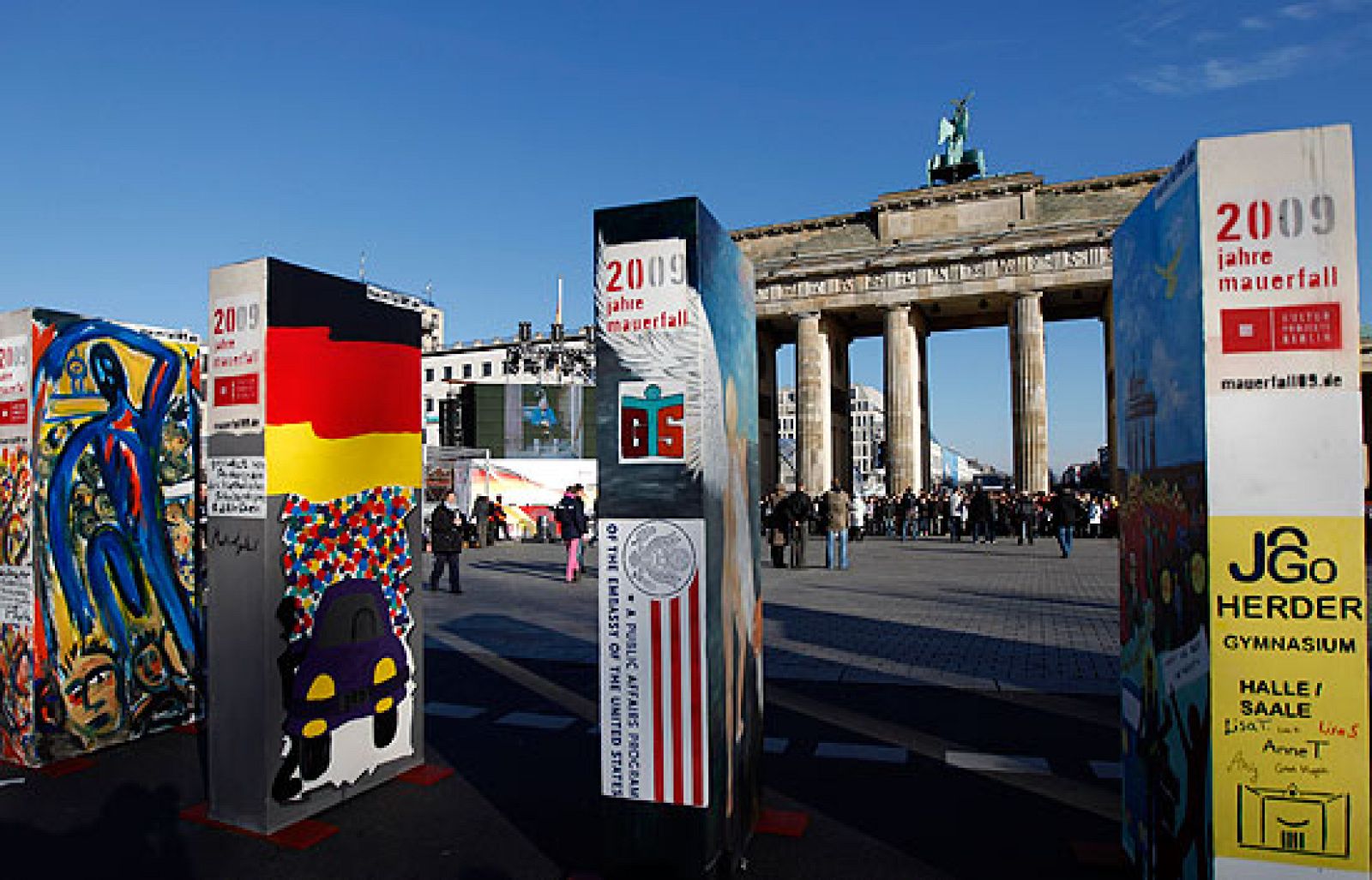 20 años de la caída del muro de Berlín