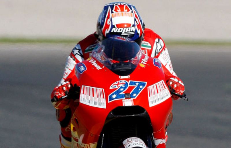 Stoner ha sido el más rápido en todas las sesiones de entrenamientos.