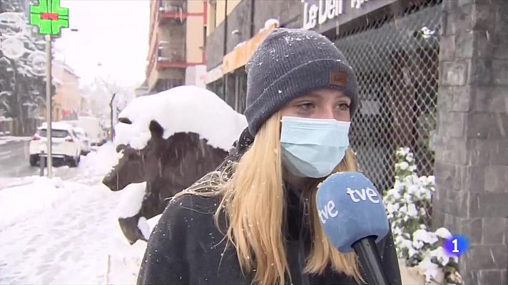 L'Informatiu - Al Pirineu es preveuen acumulacions superiors al metre de neu nova