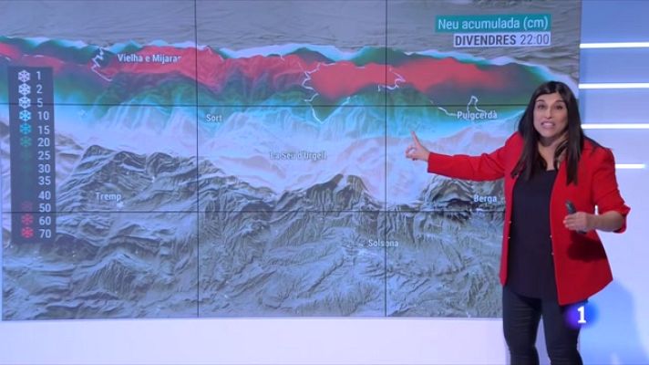 El temps - Més neu al Pirineu i més ventades fortes