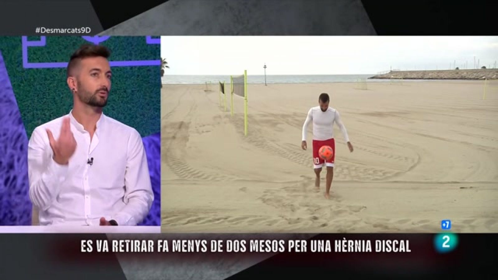 Desmarcats. Llorenç Gómez, exjugador de futbol platja