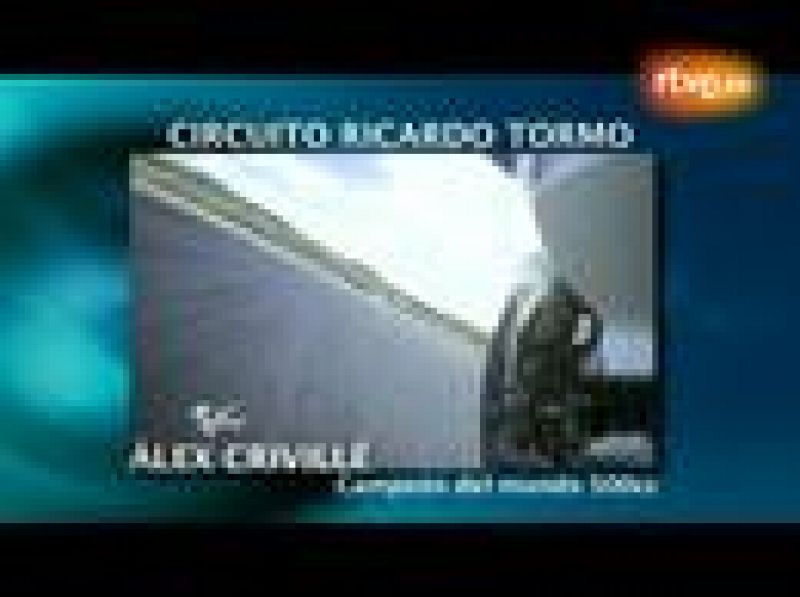  Vuelta de reconocimiento de Álex Crivillé al Circuit Ricardo Tormo.