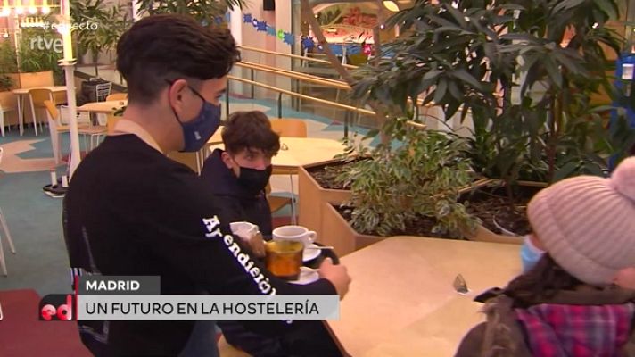 España Directo - 'La quinta cocina', un futuro laboral para algunos jóvenes