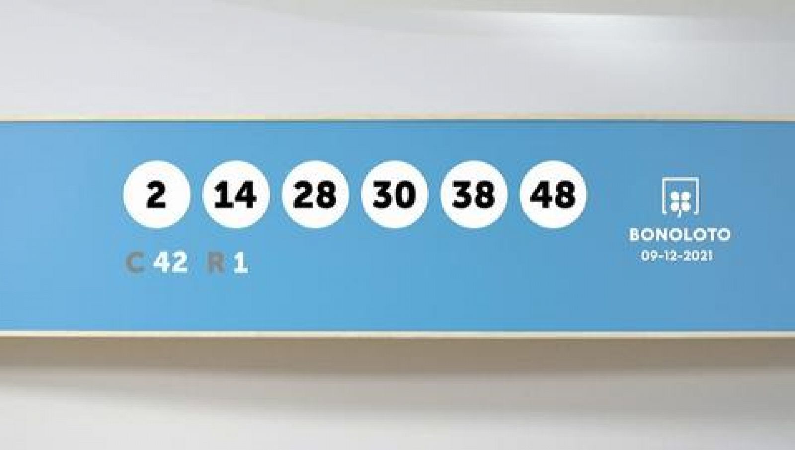 Sorteo de la Lotería Bonoloto del  09/12/2021 - Ver ahora