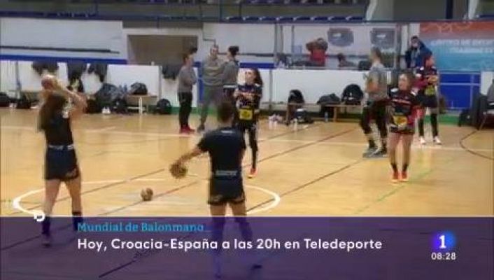 Telediario Matinal - España, a ganar a Croacia y meterse en cuartos de final del Mundial de Balonmano