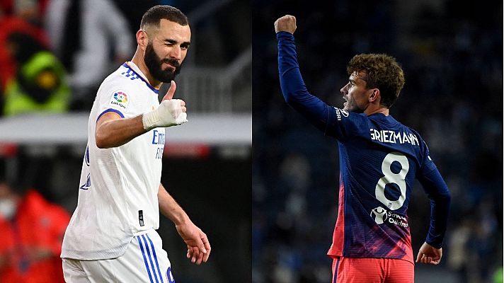 El derbi Madrid - Atlético, duelo destacado de la jornada 17 de Liga