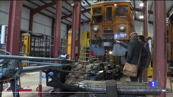 Informatiu Balear - El tren de Sóller funciona des de l'any 1912