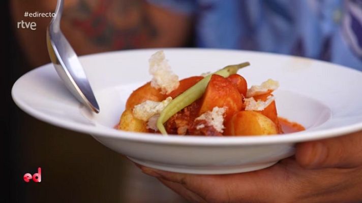 España Directo - Receta de patatas a la riojana en diez minutos al estilo Gip