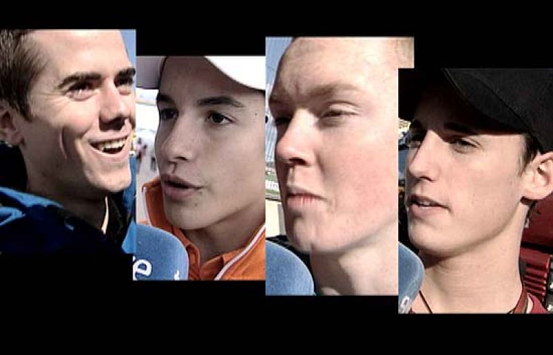 La próxima temporada de 125 cc promete ser apasionante. Cuatro jóvenes pilotos (Marc Márquez, Nico Terol, Bradley Smith y Pol Espargaró) aseguran un nivel muy alto.