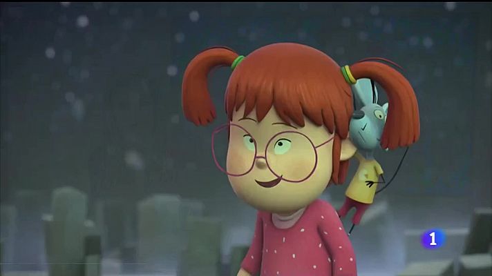 Telexornal - Galicia - 'Valentina', a nena con síndrome de Down que soña con ser trapecista