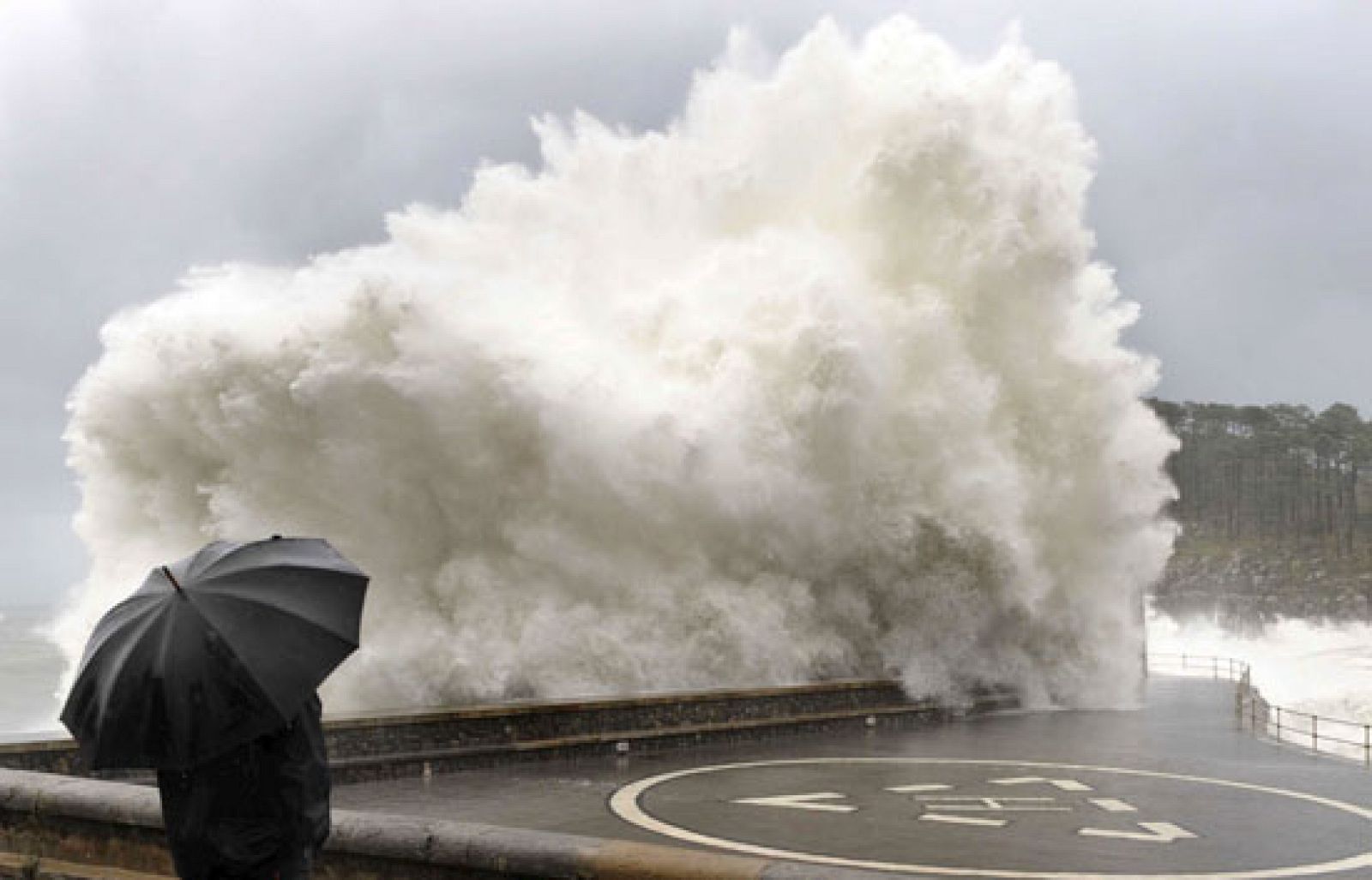 Alerta en 44 provincias por viento, lluvia y nieve