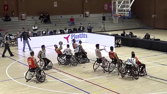 Baloncesto en silla de ruedas - Campeonato de Europa masculino. 5º-8º puesto: España-Francia